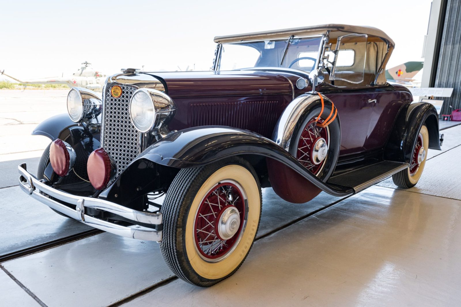 No Reserve: 1931 Chrysler CD-8 Deluxe Sport Roadster for War Eagles Air Museum