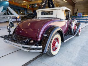 No Reserve: 1931 Chrysler CD-8 Deluxe Sport Roadster for War Eagles Air Museum photo 4